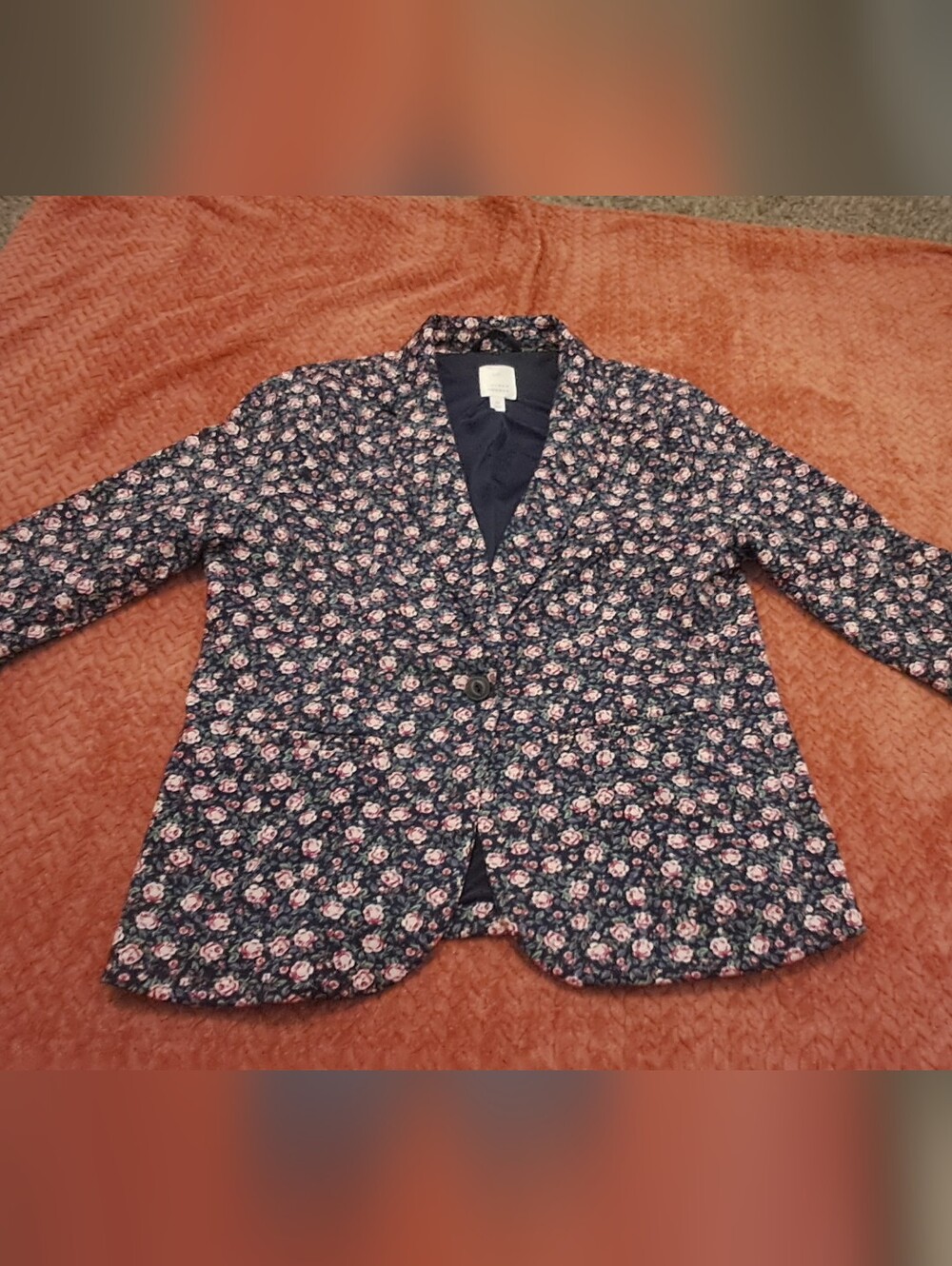 Lauren Conrad Floral Blazer